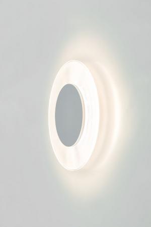 EVN Helle LED Wandinnenleuchte rund IP20 18W 3000K mit warmweißem Licht