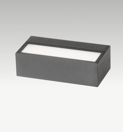 EVN WAUD65101525 EFFECTO LED Wandleuchte 10 W 3000 K 4000 K 5700 K anthrazit RAL 7016 IP65