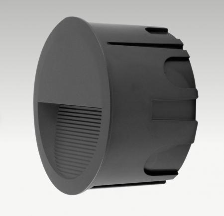 EVN WER65081602 DIREXUS LED Einbau-Wandleuchte 8 W 3000 K IP65 anthrazit Einbaudurchmesser 194 mm