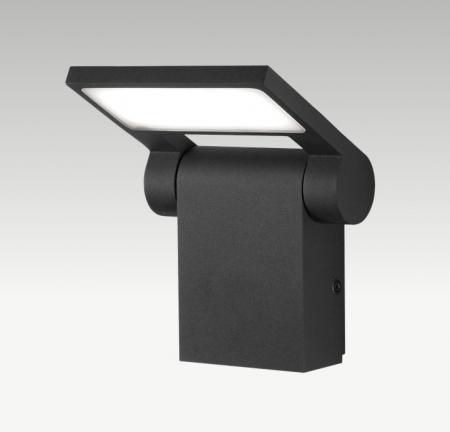 EVN VERTICA WL54151002 LED Wandleuchte 10 W 3000 K anthrazit IP54 schwenkbar 90°