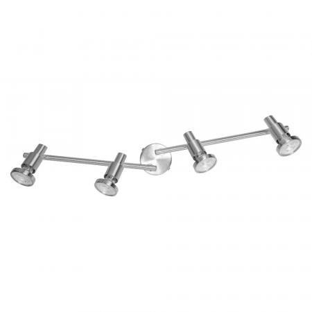 OSRAM Spotlight 4-flammiger LED Decken Strahler schwenkbar aus Aluminium