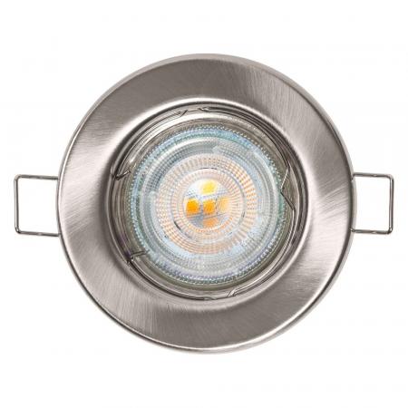 OSRAM 3er Set LED Einbauleuchten Spotlight Recess Set Incl. Osram LED 3x2.6W GU10 - warmweiße Wohnraumbeleuchtung