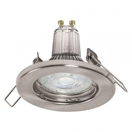 OSRAM 3er Set LED Einbauleuchten Spotlight Recess Set Incl. Osram LED 3x2.6W GU10 - warmweiße Wohnraumbeleuchtung