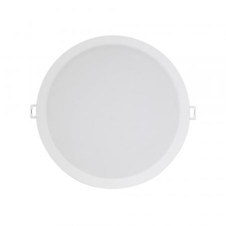 LEDVANCE LED Einbauleuchte DL IP44 DN 190 18W 830 in weiß warmweißes Licht