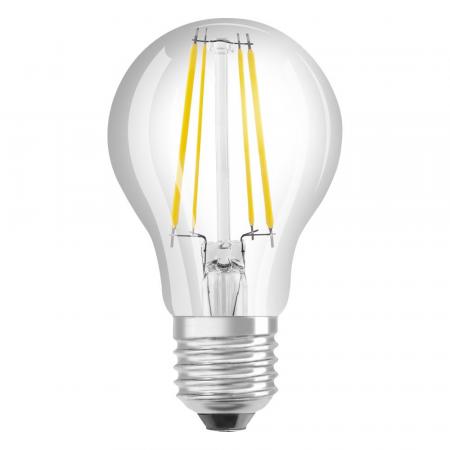 6er Sparset  Ledvance E27 Besonders effiziente LED Lampe Classic FILAMENT klar 2,5W wie 40W 3000K warmweißes Licht für die Wohnung