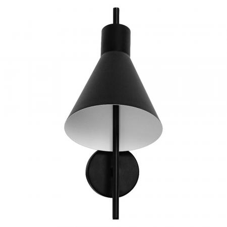 OSRAM Wandleuchte TOKIO 1-flammig aus Stahl in Schwarz inkl. warmweißer LED