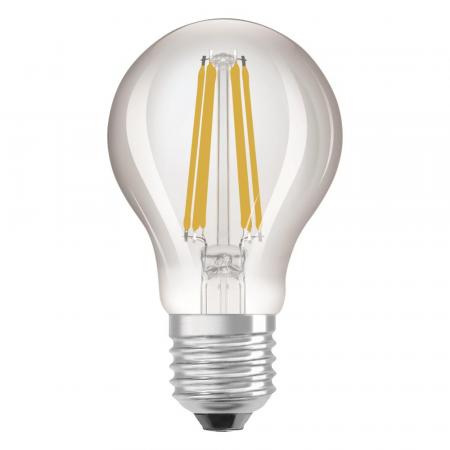 OSRAM E27 SUPERSTAR+ CLASSIC besonders effiziente LED Lampe dimmbar 8,2W wie 100W 2700K warmweißes Licht