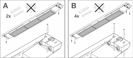 150cm Ledvance LED Hallenleuchte Low Bay LB FLEX 1500 P 105W 840 N 4000K Neutralweißes Licht 16800 Lumen 60° IP23 EVG