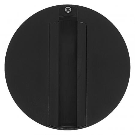 Osram 1-Phasen Schiene Tracklight Round Base Basisstation für Leuchtkopf Schwarz