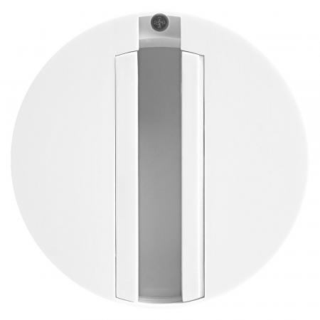 Osram 1-Phasen Schiene Tracklight Round Base Basisstation für Leuchtkopf Weiß