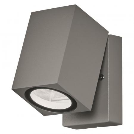 OSRAM Wandleuchte Endura Classic Cube in Silber mit verstellbarem Lampenkopf