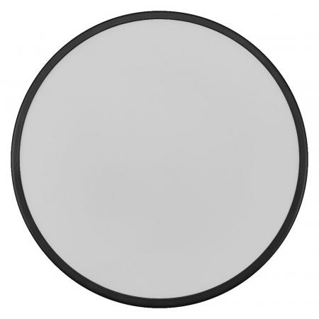 OSRAM Orbis Flache LED-Deckenleuchte Slim Moia 28cm in Schwarz 20W Warmweißes Licht