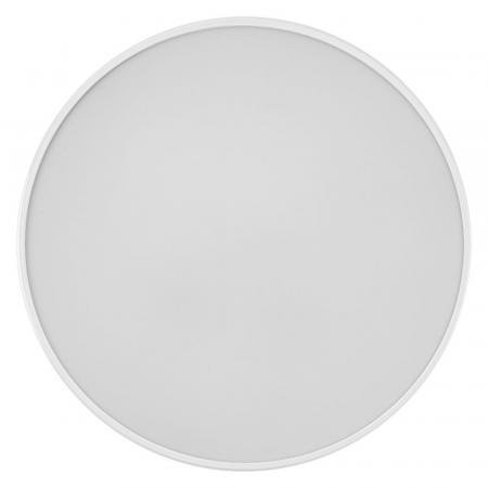 OSRAM Orbis Flache LED-Deckenleuchte Slim Moia Ø 48 cm in Weiß 36W Warmweißes Licht