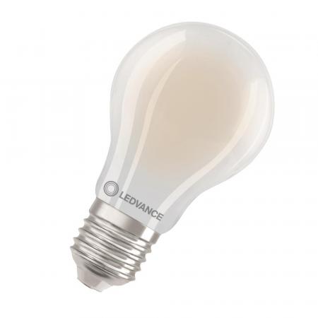 Ledvance E27 Besonders effiziente LED Lampe Classic matt 2,2W wie 40W 3000K warmweißes Licht