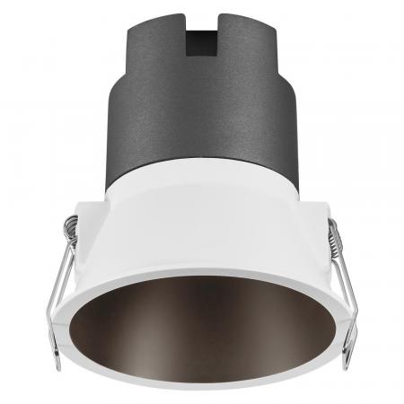Osram Spot Twist Einbauleuchte 93mm 10W 3000K White Black warmweißes Licht