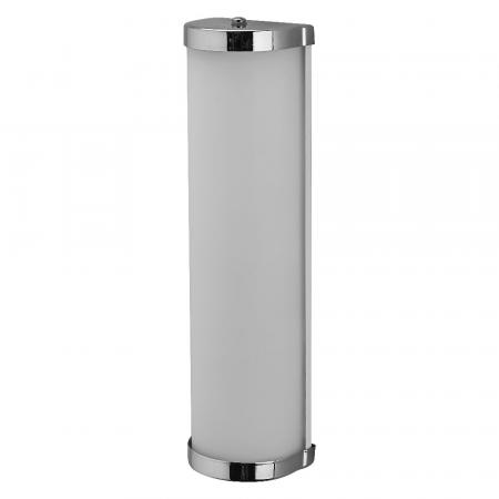Klassische OSRAM Spiegelleuchte fürs Badezimmer Classic Cylinder 32cm IP44 in Chrom
