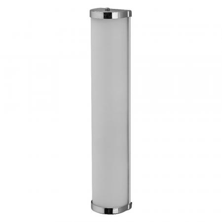 OSRAM Wandlampe & Spiegelleuchte fürs Badezimmer Classic Cylinder 45,5cm IP44 Chrom