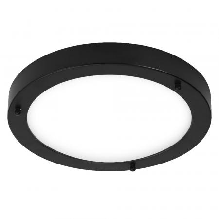 OSRAM Deckenleuchte fürs Badezimmer Classic Round 31cm schwarz IP44