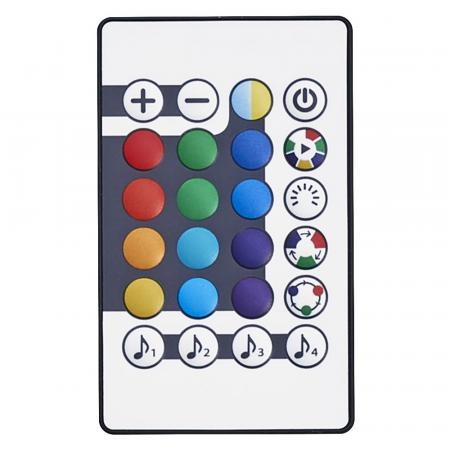 5M Osram Flex Audio LED-Streifen mit Fernbedienung IP20 RGB