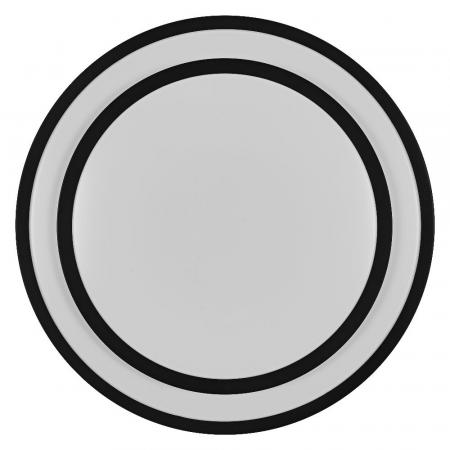 OSRAM Deckenleuchte Orbis Berlin 49cm mit schwarzen Ringen