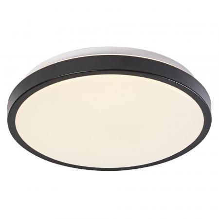 OSRAM Deckenleuchte Orbis London Schwarz 28cm - warmweiße Lichtfarbe, sehr homogene Lichtverteilung, lange Lebensdauer