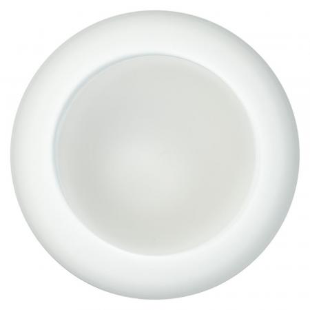 OSRAM Deckenleuchte Orbis Milan Weiß aus Stahl und Glas