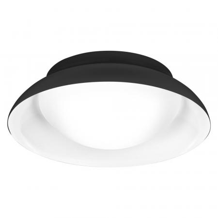 OSRAM Deckenleuchte Orbis Milan schwarz aus Stahl und Glas