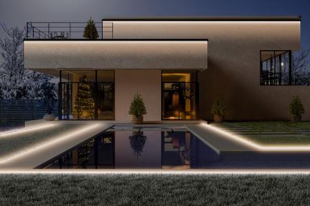 3M Osram Outdoor Flex COB LED-Streifen IP44 - warmweißes Licht, COB-Technologie, homogene Lichtverteilung, lange Lebensdauer, einfache Montage