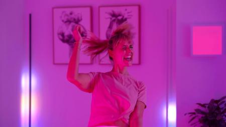 OSRAM SMART+ WiFi Planon Magic Panelleuchte RGBW 45x45cm weiß Steuerung via App oder Fernbedienung