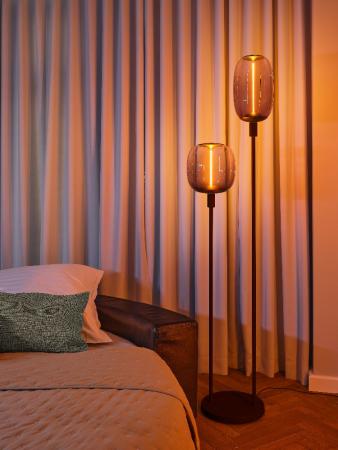 OSRAM Stehlampe DECOR STICK Anthrazit Höhe 146cm  mit 2 x E27 Fassungen