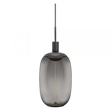 OSRAM VINTAGE 1906 PenduLum Needle Ø 10cm Anthrazit aus Stahl - Schlichte Pendelleuchte mit E27 Fassung ohne Leuchtmittel