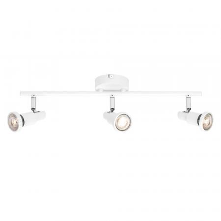 LEDVANCE LED SPOT GU10 3er Wand- und Decken Strahler dimmbar Weiß 2700K warmweiße Lichtfarbe