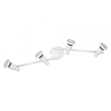 OSRAM LED SPOT GU10 4er Deckenstrahler dimmbar Weiß 2700K warmweiße Lichtfarbe mit hoher Farbwiedergabe