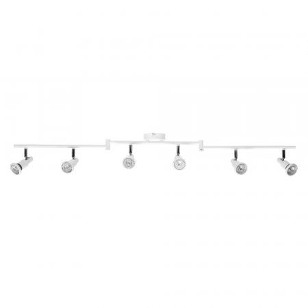 OSRAM LED SPOT GU10 6er Deckenstrahler dimmbar Weiß 2700K warmweiße Lichtfarbe mit hoher Farbwiedergabe