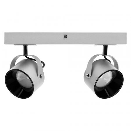 OSRAM 2er LED Wand- und Decken Strahler Decor Spot Jupiter Silber