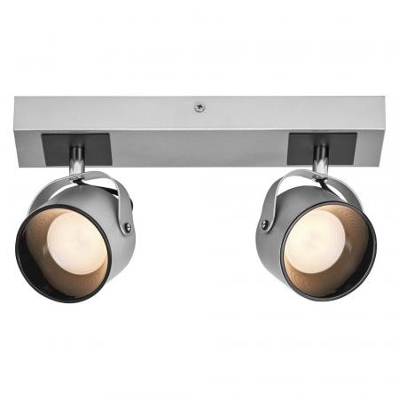 OSRAM 2er LED Wand- und Decken Strahler Decor Spot Jupiter Silber