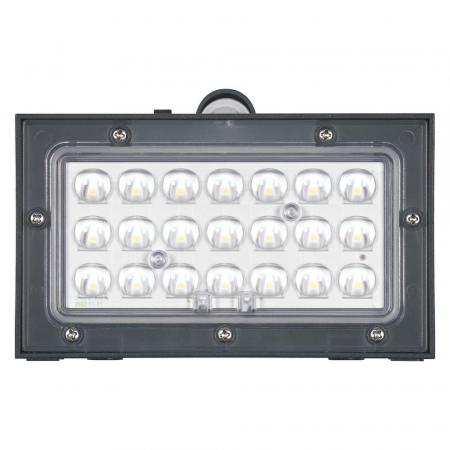 Osram ENDURA STYLE BRICKLUME Sensor Solarleuchte Wandleuchte anthrazit - indirekte Beleuchtung, Bewegungsmelder, Tageslichtsensor, IP65, warmweiße Lichtfarbe