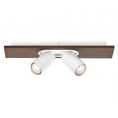 OSRAM Nachhaltiger 2er LED Decor Spot Mercury Wand- und Decken Strahler Weiß mit hoher Farbwiedergabe