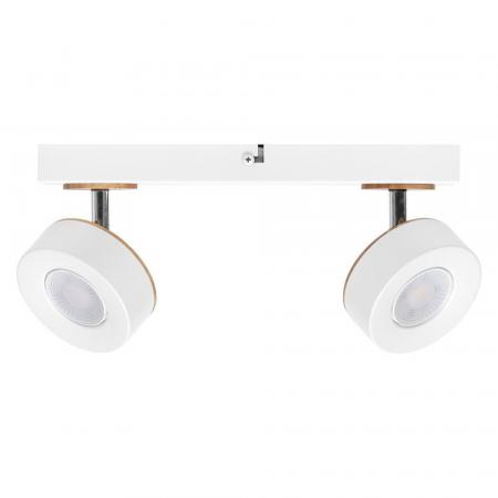 OSRAM LED Decor Spot Pluto 2er Wand- und Decken Strahler Weiß mit flexiblen Strahlern