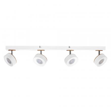 OSRAM LED Decor Spot Pluto 4er Deckenstrahler Weiß mit flexiblen Strahlern