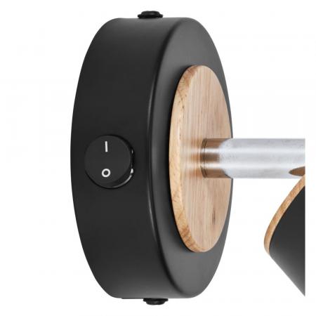 OSRAM LED Decor Spot Pluto 1er Wand- und Decken Strahler Schwarz mit flexiblen Strahlern