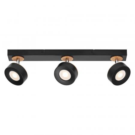 OSRAM LED Decor Spot Pluto 3er Wand- und Decken Strahler Schwarz