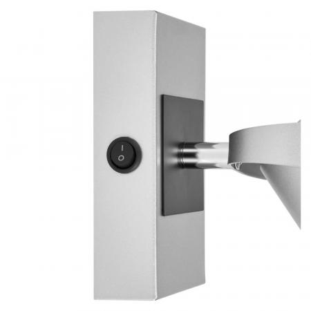 OSRAM 1er LED Wand- und Decken Strahler Decor Spot Jupiter Silber