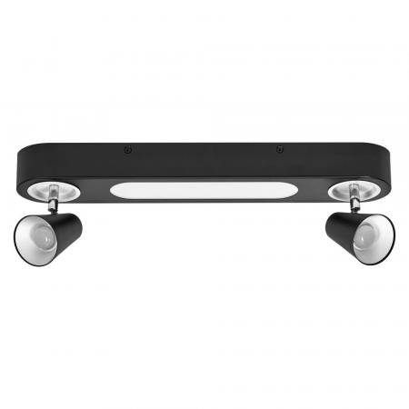 LEDVANCE 2er LED Wand- und Decken Strahler Decor Spot Neptune Schwarz mit Click Select