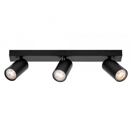 OSRAM LED Spot Octagon 3er Wand- und Decken Strahler dimmbar Schwarz