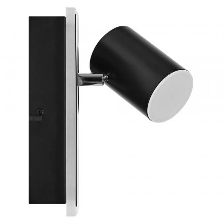 OSRAM 1er LED Wandstrahler Decor Spot Mars Schwarz mit Click Select - mit flexiblen Strahlern, Lichtquelle über den Wandschalter auswählbar