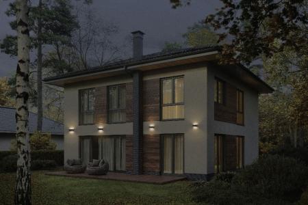 OSRAM Außenwandleuchte Idri Dunkelgrau IP65