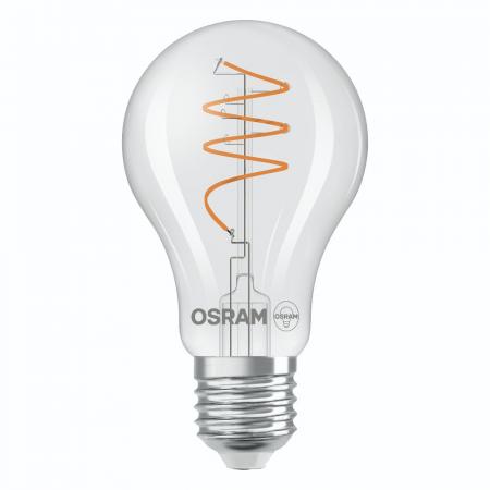 OSRAM LED E27 VINTAGE Vintage 1906 Classic A 60 Spiral Filament 5,9W wie 60W warmweißes Licht für eine gemütliche Wohnatmosphäre 90Ra