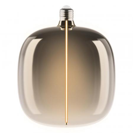 Osram E27 Vintage Lampe 1906 Big Oval Magnetic Smoke dimmbar 4,8W wie 10W extra warmweißes Licht
