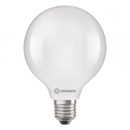 Ledvance E27 Besonders Effiziente LED Kugellampe Globe 125 7,2W wie 100W 6500K kaltes Licht